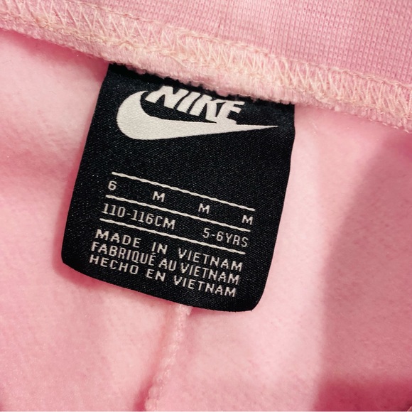 NIKE Youth Girls' Club Fleece Jogger Pink Size 6X 361255-A9Y - Picture 7 of 11